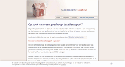 Desktop Screenshot of goedkoopste-taxateur.nl