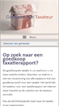 Mobile Screenshot of goedkoopste-taxateur.nl